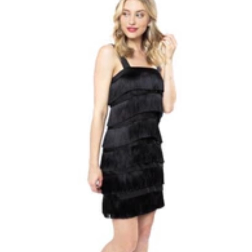 Julie Brown NYC peppa black dress - size 2 - Retail $275 NWT